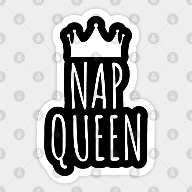 Nap Queen Sticker by LunaMay